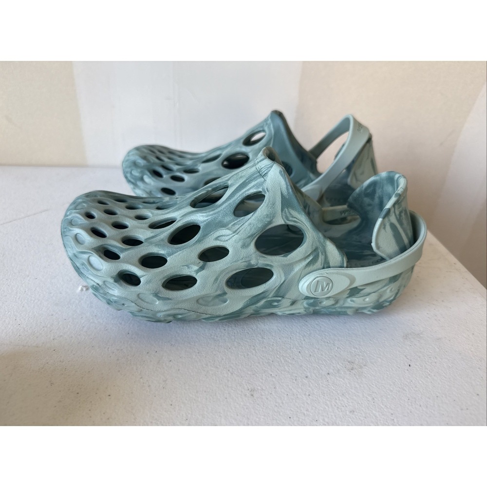 Merrell Hydro Moc Camo green rubber Water Shoes Womens Size 5